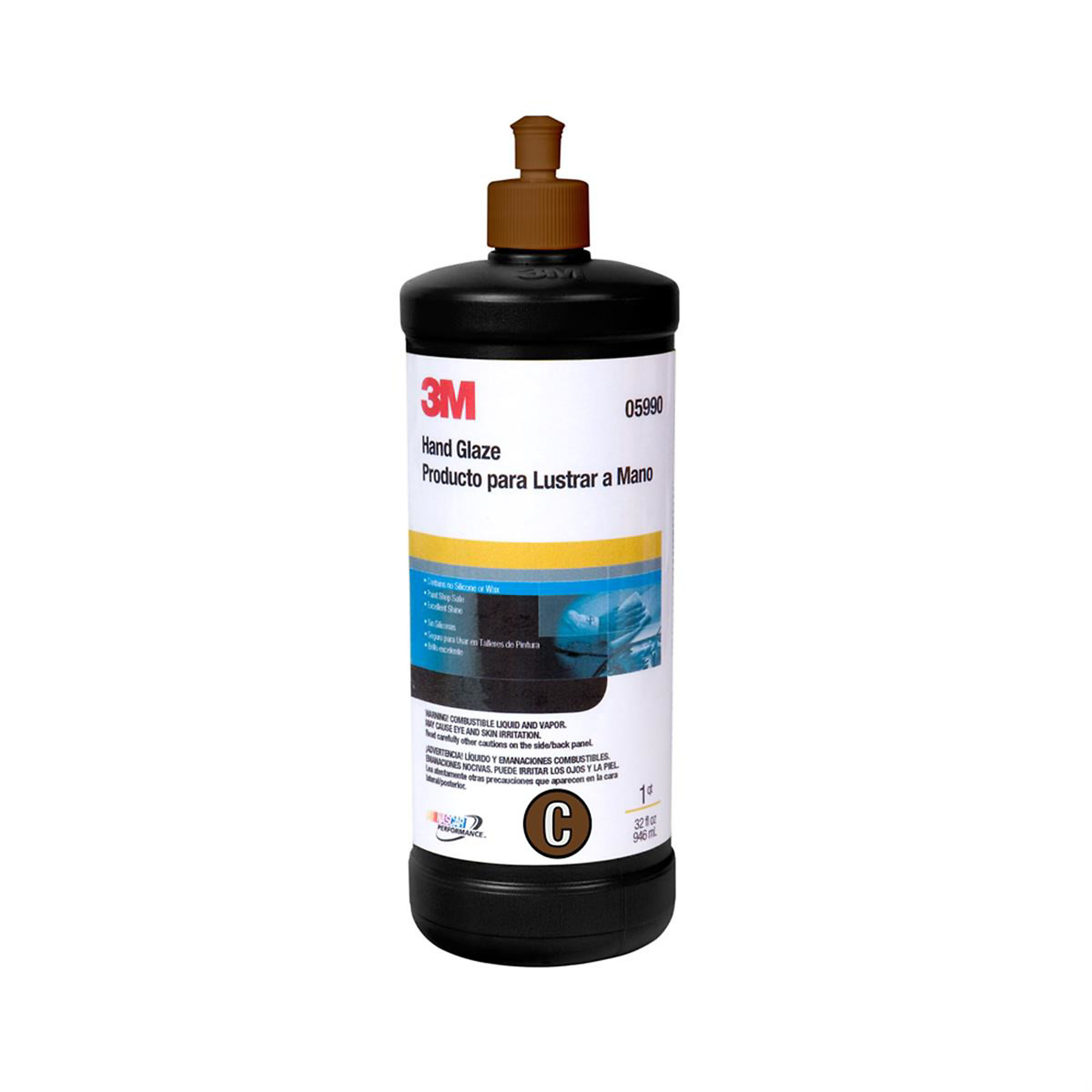 3M Hand Glaze Imperial — Non-Silicone, Non-Wax, Quart, Model# MMM5990